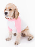 KANSAS <br> PUPPY 3/4 SLEEVE BLEND <br> WHITE / PINK